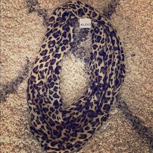 Leopard print infinity scarf from Aldo